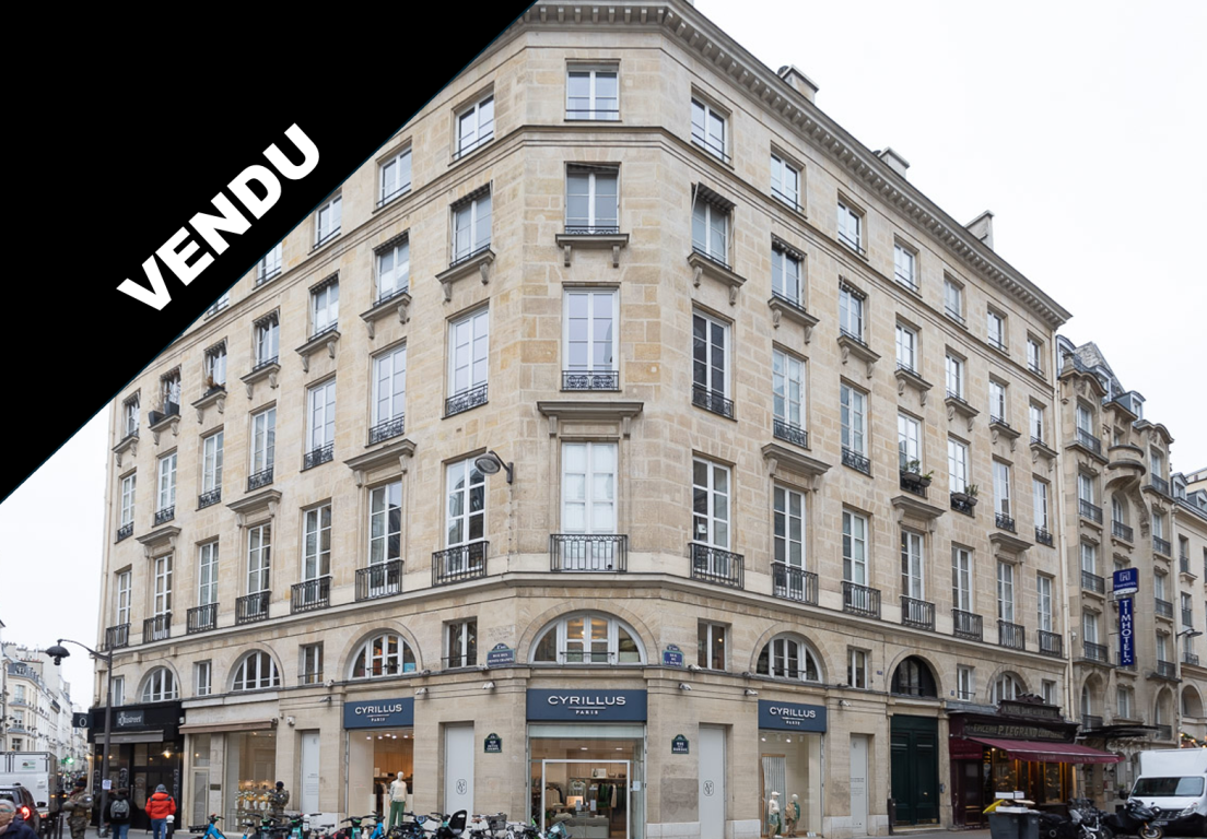 appartement 3 Pièces en vente sur PARIS (75002) - Plus de details